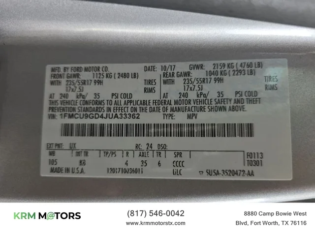 SEMINUEVOS FORD Escape a Estados en autogozo