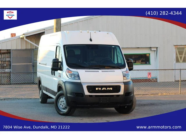SEMINUEVOS RAM ProMaster Cargo Van a Estados en autogozo