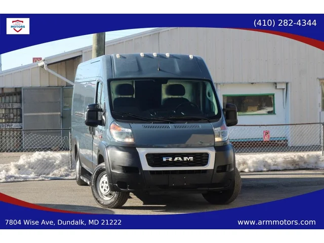 SEMINUEVOS RAM ProMaster Cargo Van a Estados en autogozo