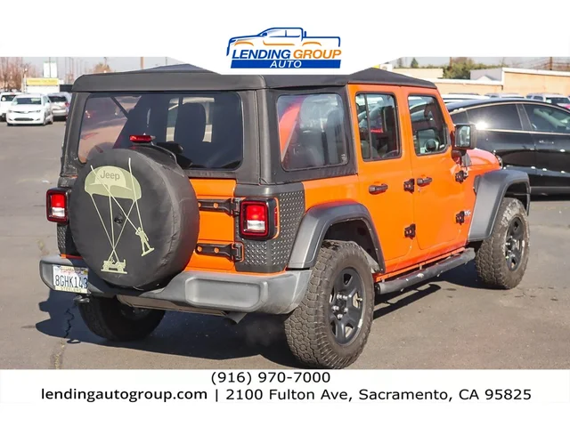 SEMINUEVOS JEEP Wrangler Unlimited at Lending Group Auto in Sacramento