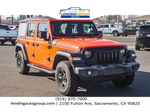 SEMINUEVOS JEEP Wrangler Unlimited at Lending Group Auto in Sacramento