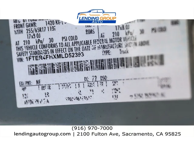 SEMINUEVOS FORD Ranger at Lending Group Auto in Sacramento