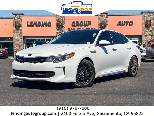 SEMINUEVOS KIA Optima Hybrid at Lending Group Auto in Sacramento