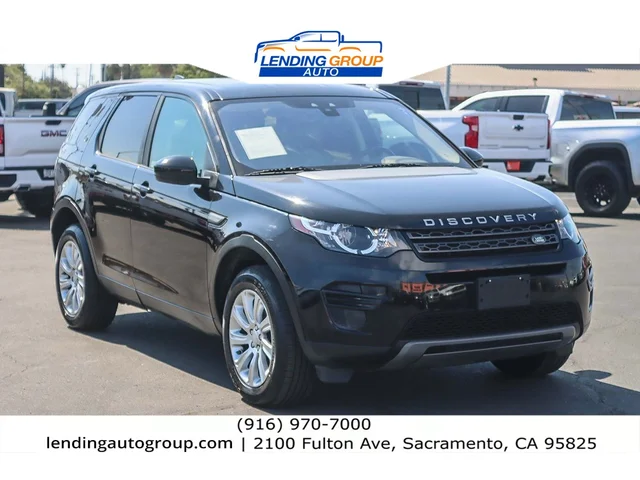 SEMINUEVOS LAND ROVER Discovery Sport at Lending Group Auto in Sacramento
