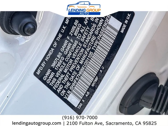 SEMINUEVOS HONDA Civic Hatchback at Lending Group Auto in Sacramento