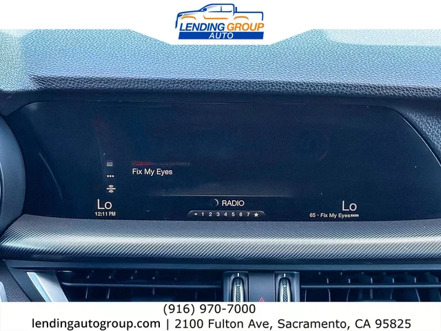 SEMINUEVOS ALFA ROMEO Stelvio at Lending Group Auto in Sacramento