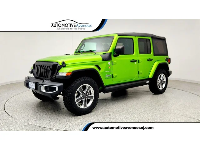 SEMINUEVOS JEEP Wrangler Unlimited a Estados en autogozo