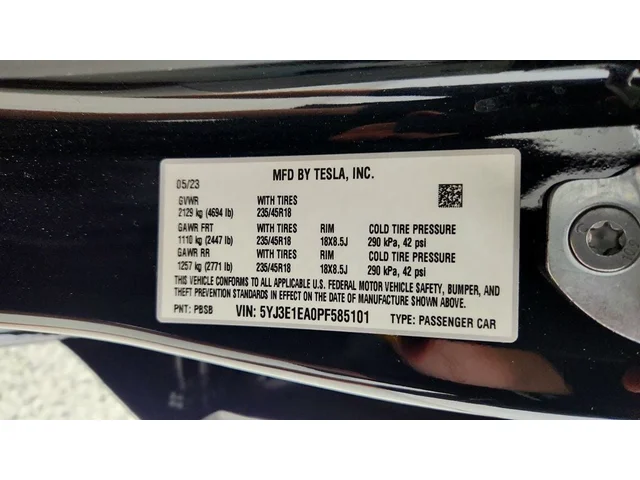 SEMINUEVOS TESLA Model 3 a Estados en autogozo