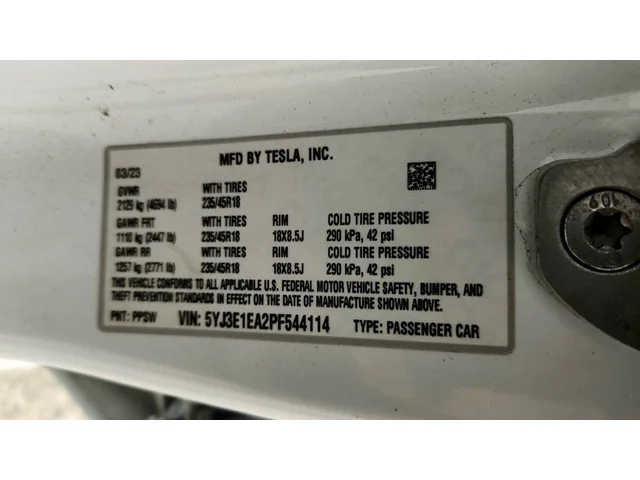 SEMINUEVOS TESLA Model 3 a Estados en autogozo