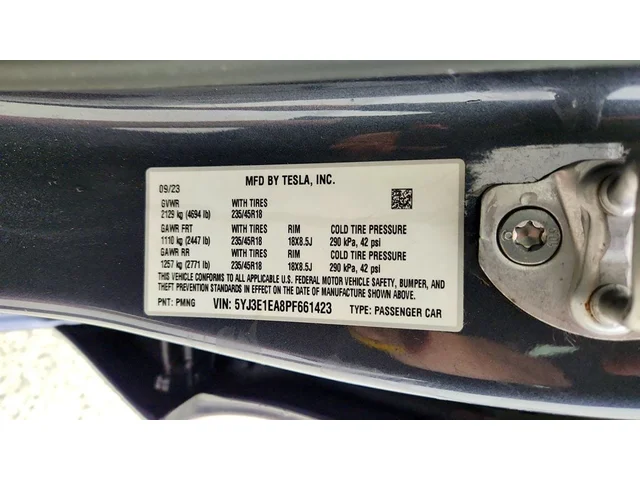SEMINUEVOS TESLA Model 3 a Estados en autogozo
