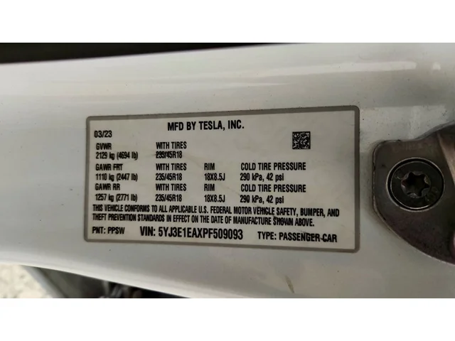 SEMINUEVOS TESLA Model 3 a Estados en autogozo