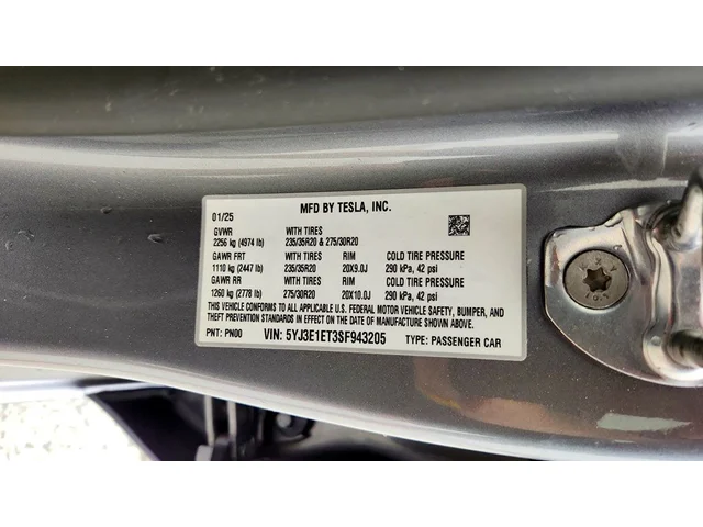 SEMINUEVOS TESLA Model 3 a Estados en autogozo