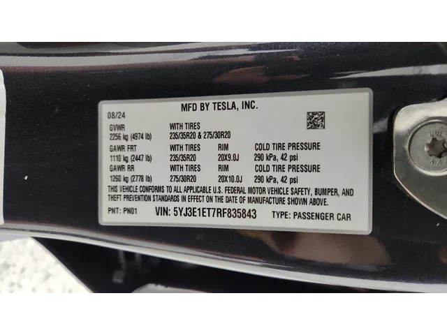 SEMINUEVOS TESLA Model 3 a Estados en autogozo