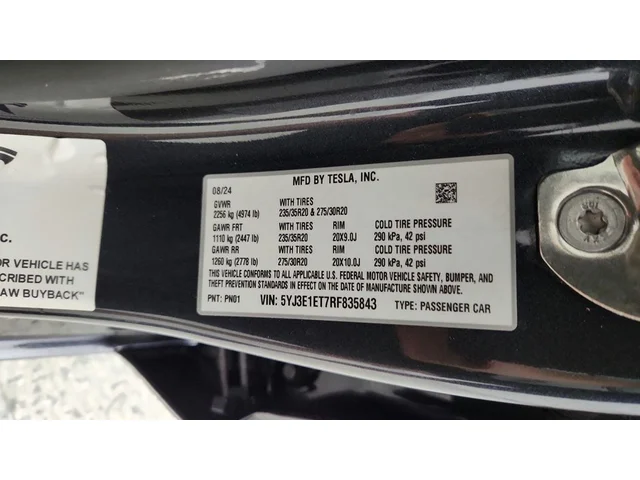 SEMINUEVOS TESLA Model 3 a Estados en autogozo