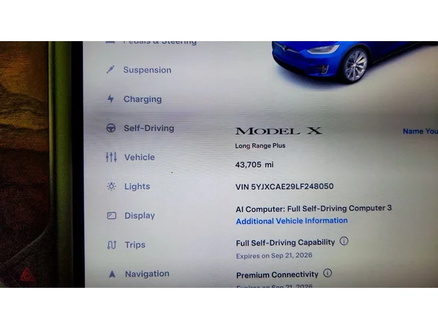 SEMINUEVOS TESLA Model X a Estados en autogozo