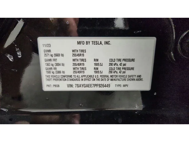 SEMINUEVOS TESLA Model Y a Estados en autogozo