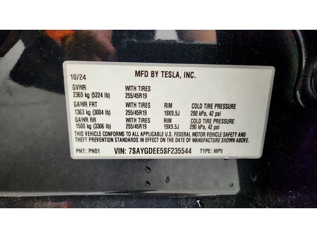 SEMINUEVOS TESLA Model Y a Estados en autogozo
