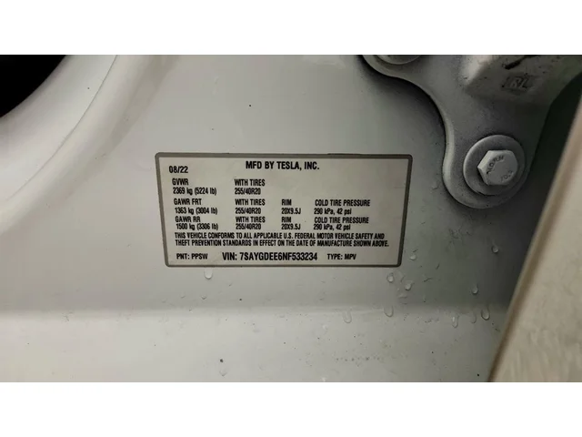 SEMINUEVOS TESLA Model Y a Estados en autogozo
