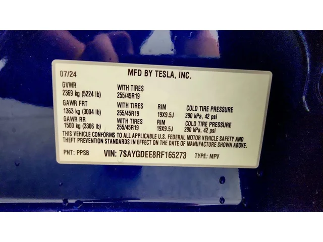 SEMINUEVOS TESLA Model Y a Estados en autogozo