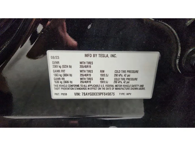 SEMINUEVOS TESLA Model Y a Estados en autogozo