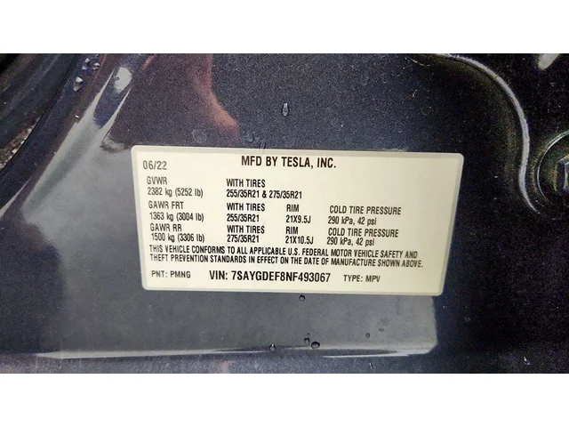 SEMINUEVOS TESLA Model Y a Estados en autogozo