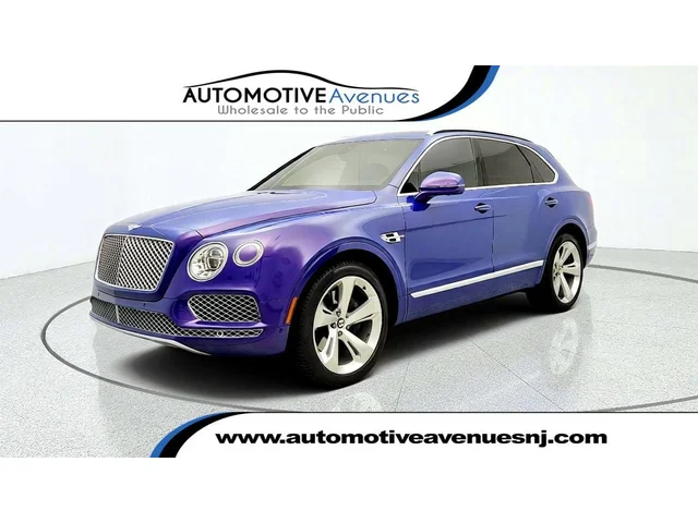 SEMINUEVOS BENTLEY Bentayga a Estados en autogozo