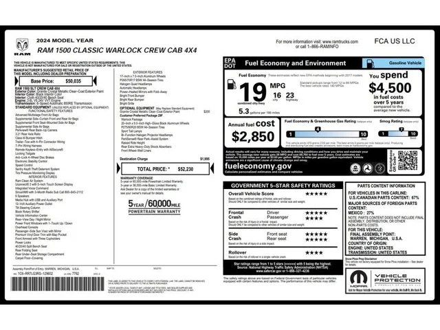 SEMINUEVOS RAM 1500 Classic a Estados en autogozo