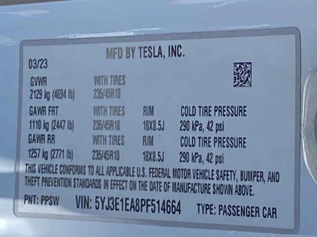 SEMINUEVOS TESLA Model 3 a Estados en autogozo
