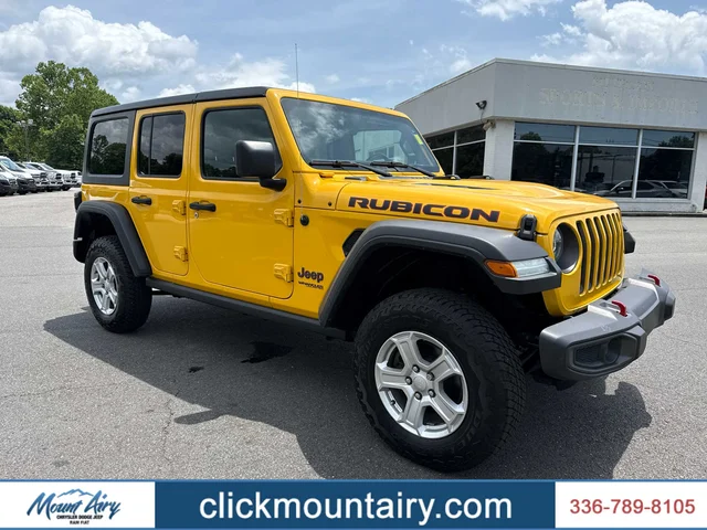 SEMINUEVOS JEEP Wrangler Unlimited at Mt Airy in Mount Airy Toyota