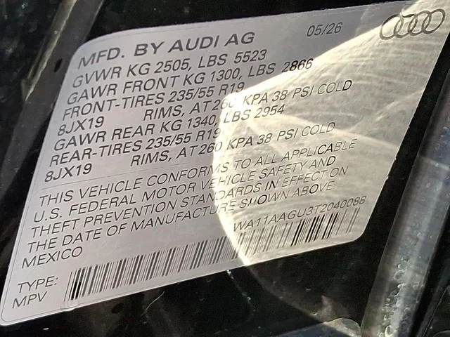 Nuevos AUDI Q5 à Estados chez autogozo