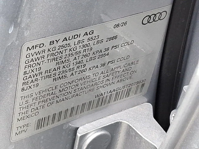 Nuevos AUDI Q5 à Estados chez autogozo