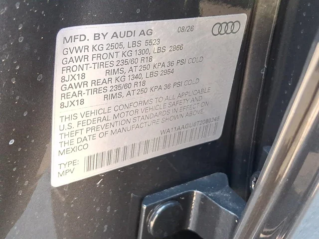 Nuevos AUDI Q5 à Estados chez autogozo
