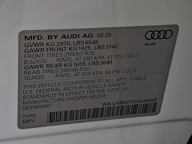 SEMINUEVOS AUDI Q6 e-tron a Estados en autogozo