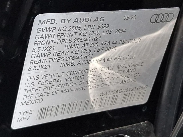 Nuevos AUDI SQ5 à Estados chez autogozo