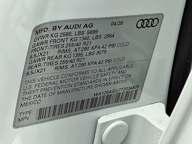 Nuevos AUDI SQ5 à Estados chez autogozo