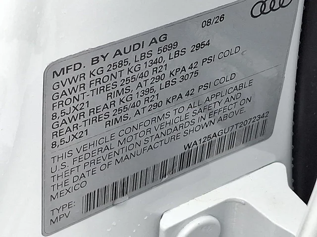 Nuevos AUDI SQ5 à Estados chez autogozo