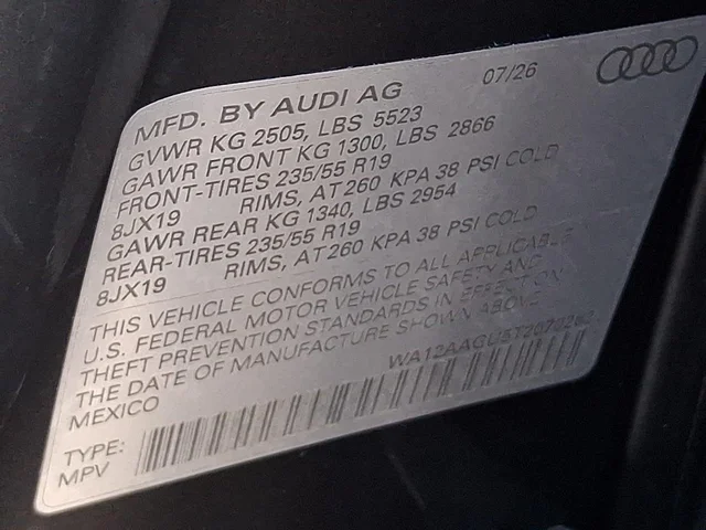 Nuevos AUDI Q5 à Estados chez autogozo