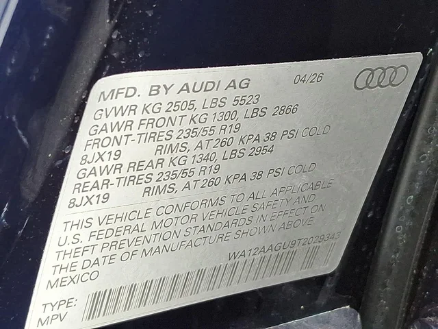 Nuevos AUDI Q5 à Estados chez autogozo