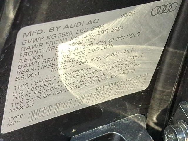 Nuevos AUDI SQ5 à Estados chez autogozo