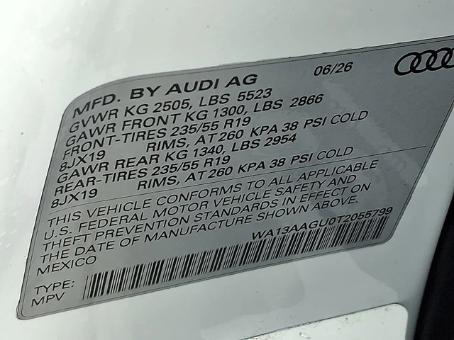 Nuevos AUDI Q5 à Estados chez autogozo