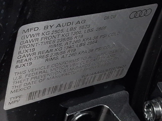 Nuevos AUDI Q5 à Estados chez autogozo