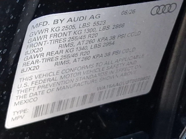 Nuevos AUDI Q5 à Estados chez autogozo