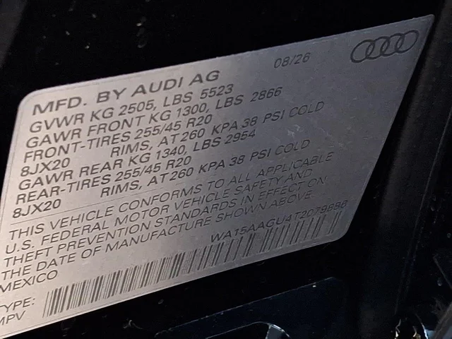 Nuevos AUDI Q5 à Estados chez autogozo
