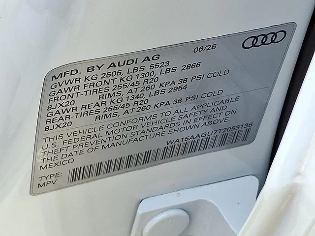 Nuevos AUDI Q5 à Estados chez autogozo