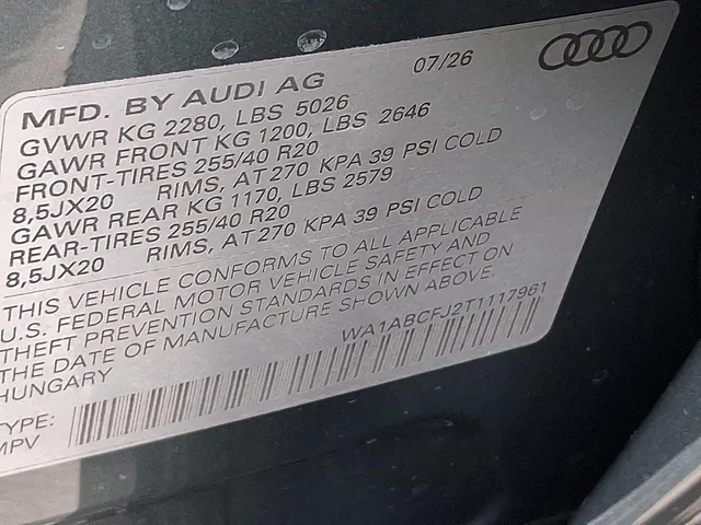 Nuevos AUDI Q3 à Estados chez autogozo