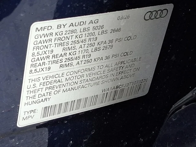 Nuevos AUDI Q3 à Estados chez autogozo