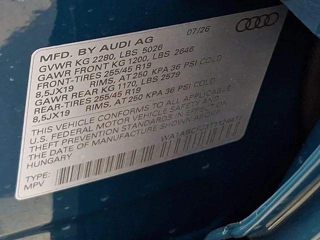 Nuevos AUDI Q3 à Estados chez autogozo