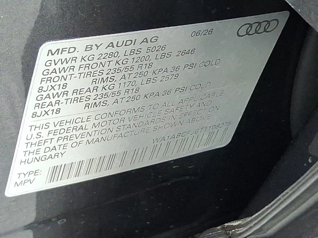 Nuevos AUDI Q3 à Estados chez autogozo