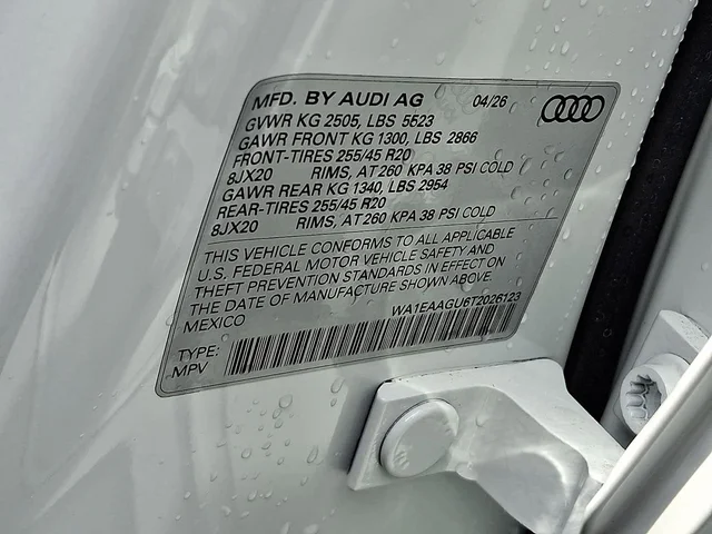 Nuevos AUDI Q5 SPORTBACK à Estados chez autogozo