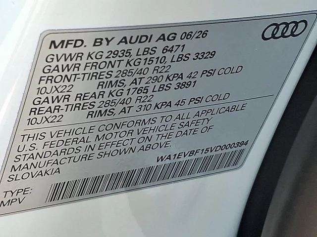 Nuevos AUDI Q8 à Estados chez autogozo